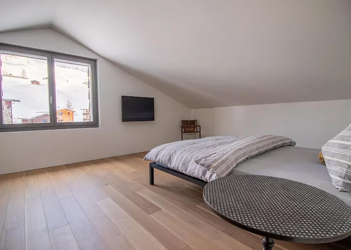 Lägenhet Arosa Skyline Loft - Ski In - Panorama Arosa